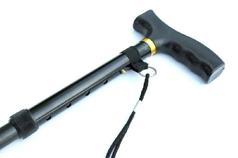 Adjustable Height Aluminum Alloy Walking Stick